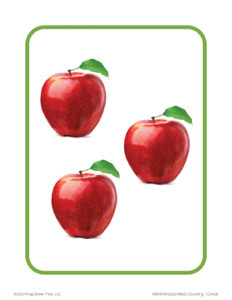 3 apples