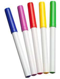 5 markers