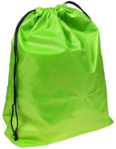 green tote bag