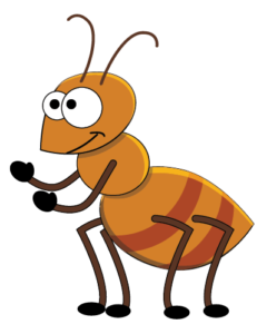 cartoon ant