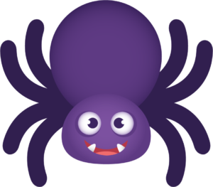 purple spider