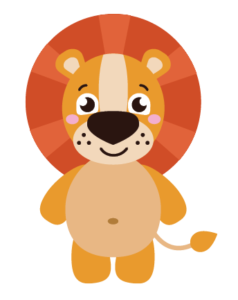 cartoon lion