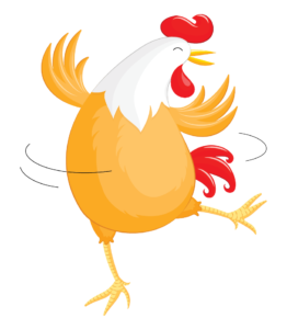 dancing chicken